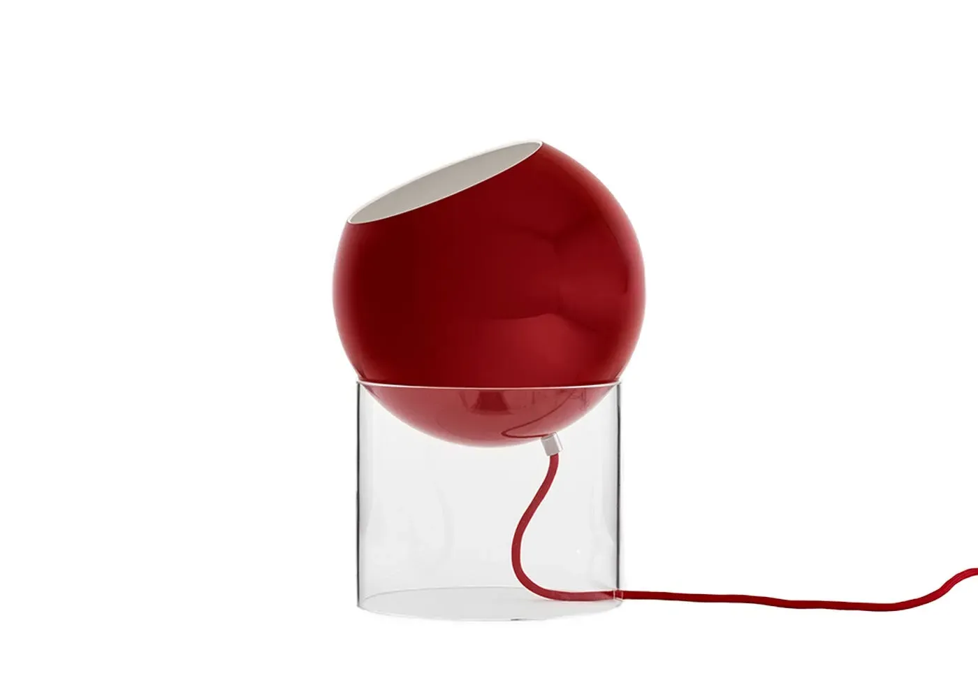 Table Lamp - Vermilion Red