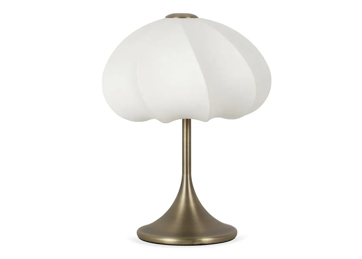 Touch Table Lamp - White, Brass image