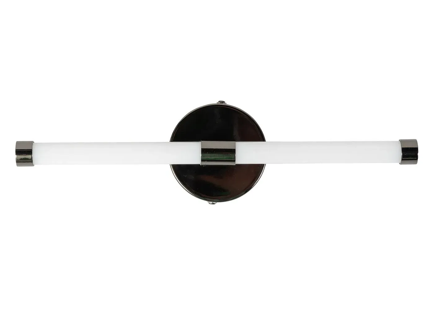Tubular LED Wall Light IP44 - Black, Chrome