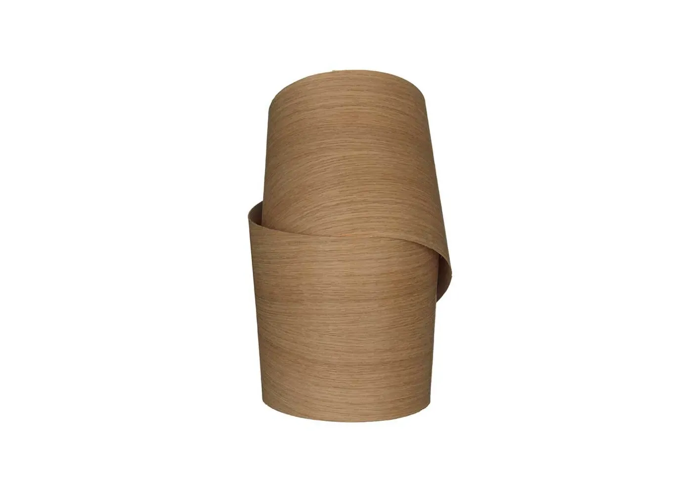 Wall Light with Brass Fixtures - Oak image