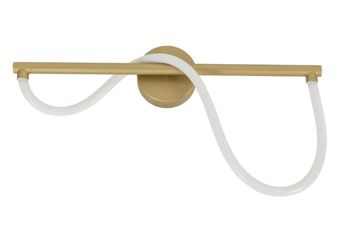Wave LED Wall Light - Satin Gold