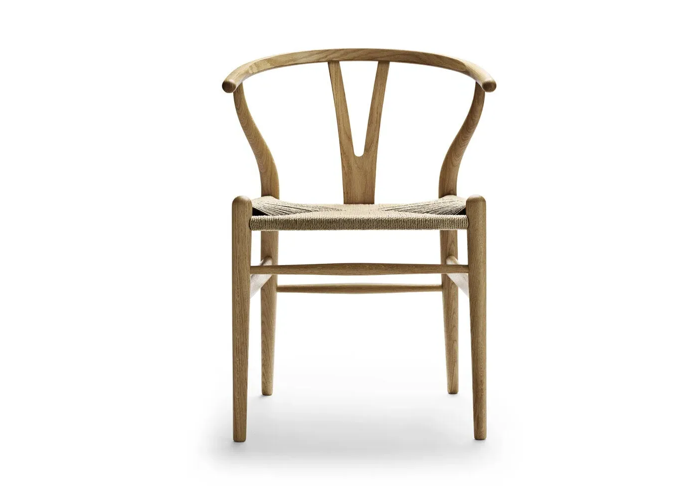 Wishbone Chair with Paper Cord Seat - Oak, Wood