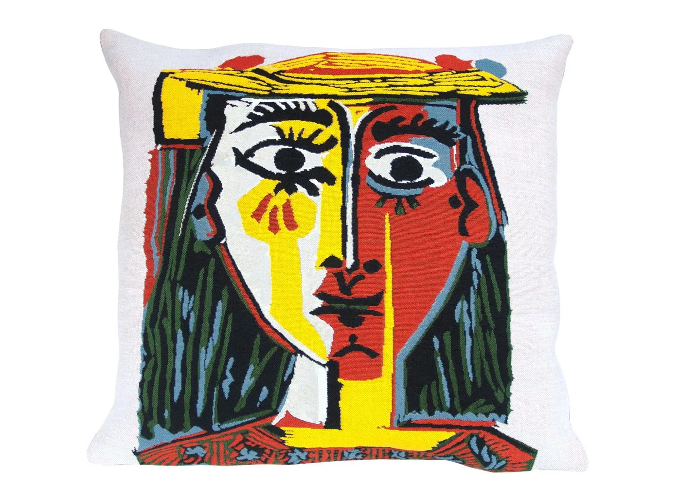 Square Cushion Cover Art Print - Multi image