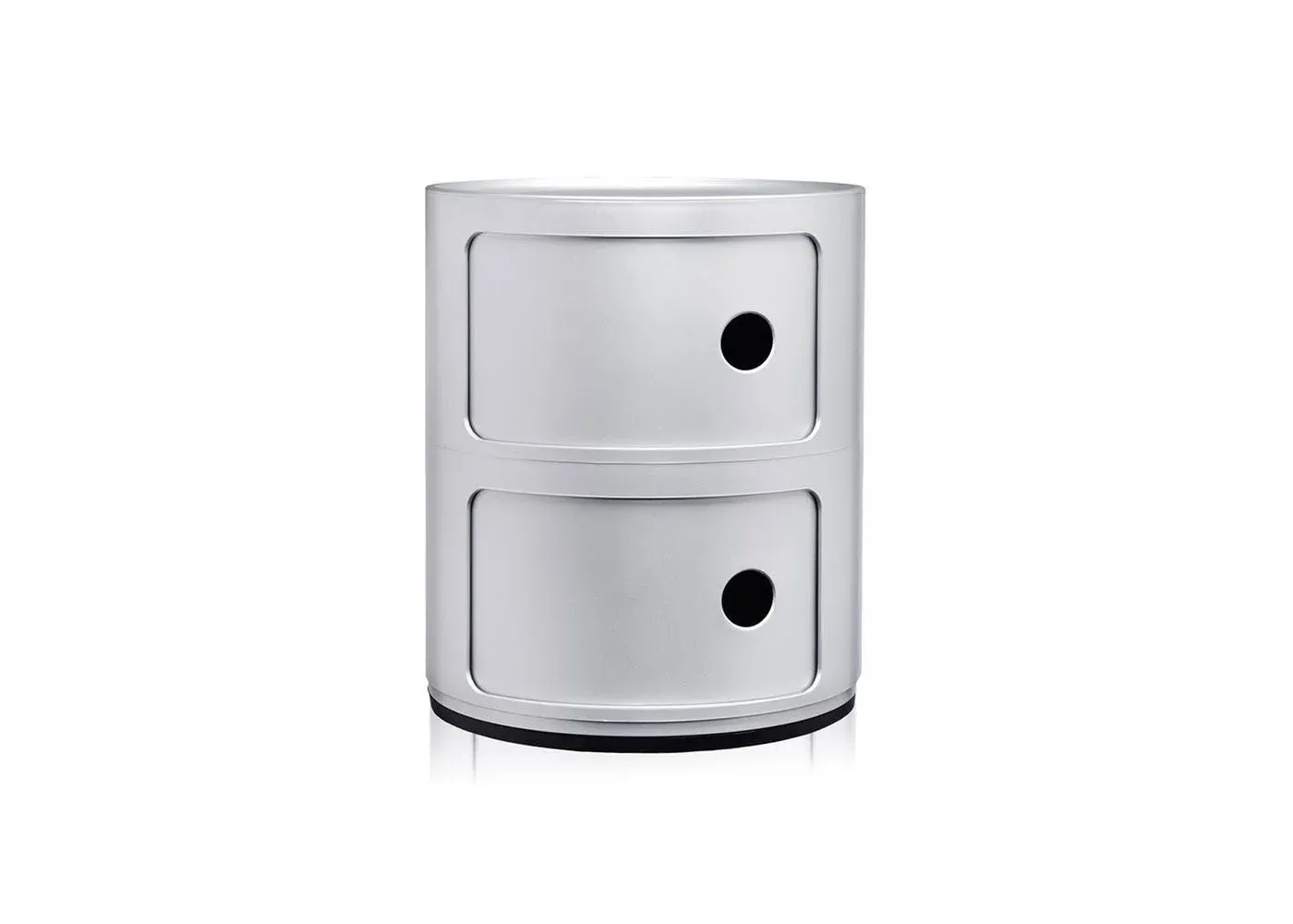 2-Element Modular Cabinet - Silver