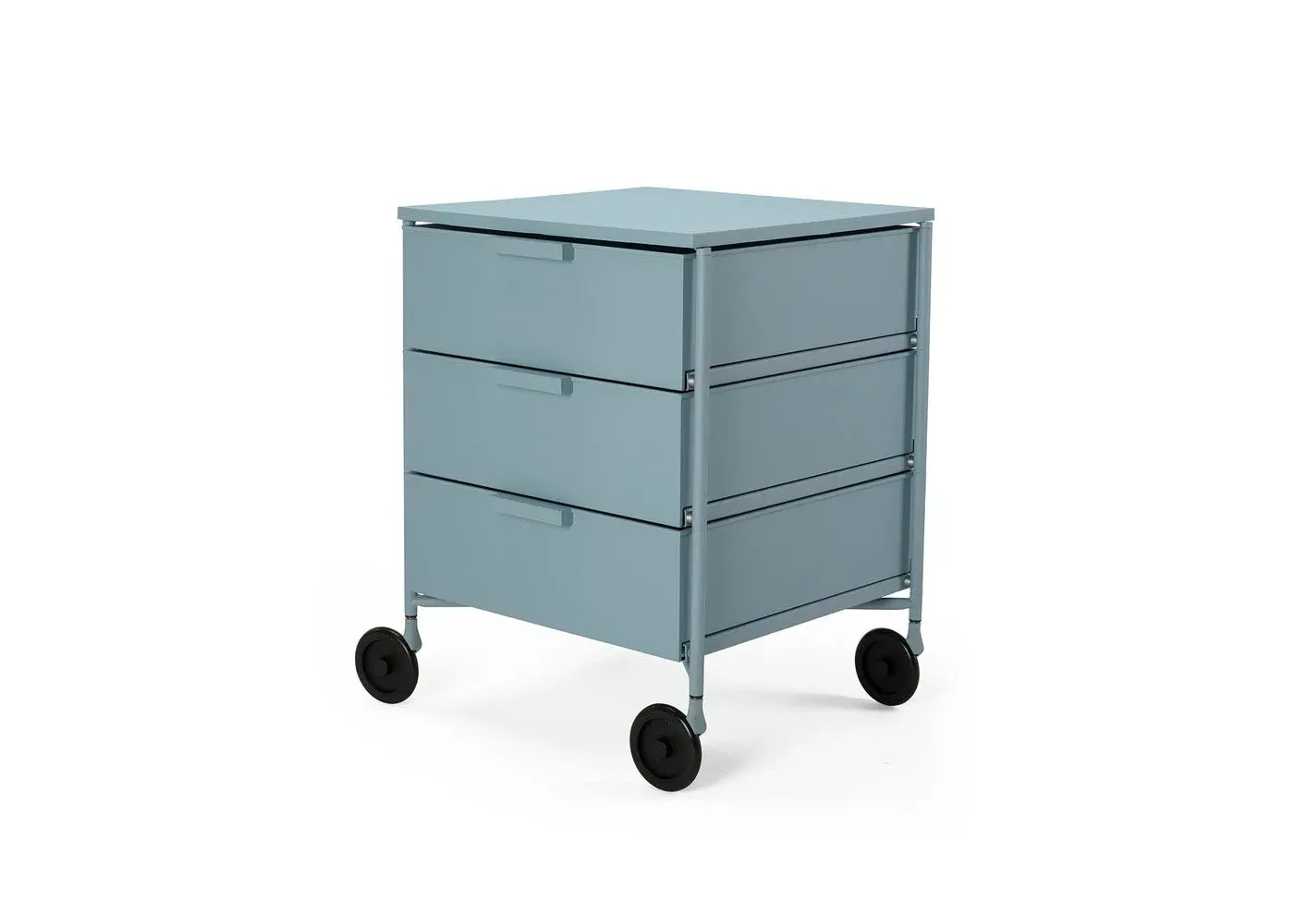 3-Drawer Storage System - Pale Blue, Matt