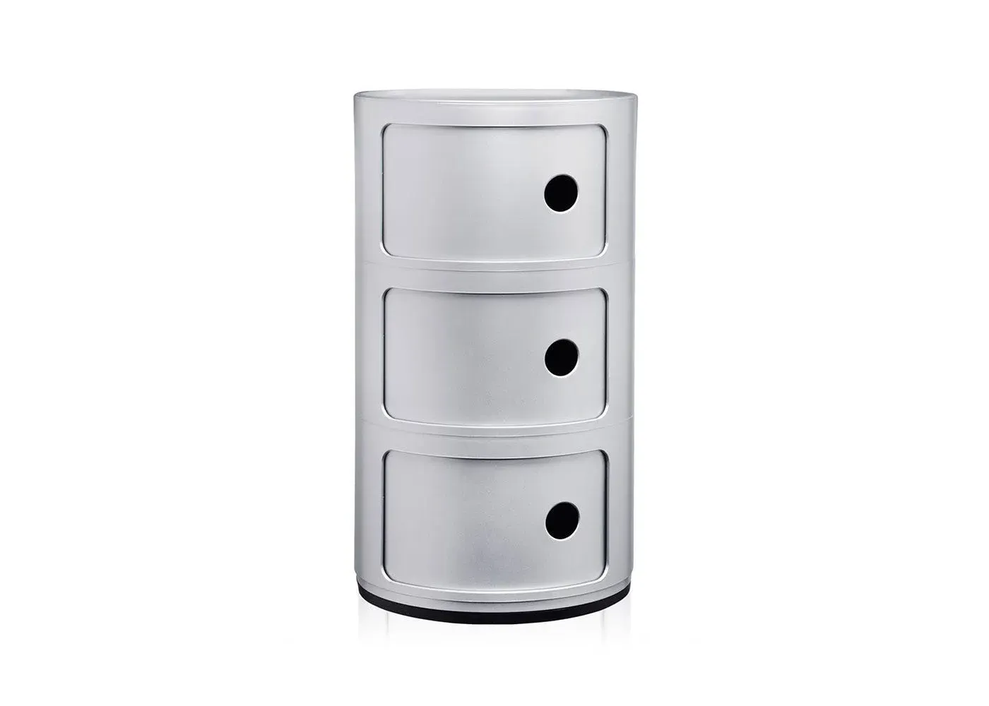 3-Element Modular Cabinet - Silver