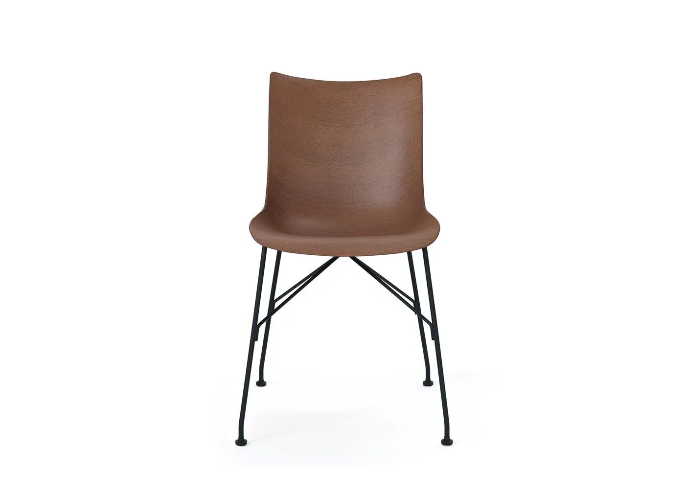 Dining Chair Basic Veneer - Dark Wood image