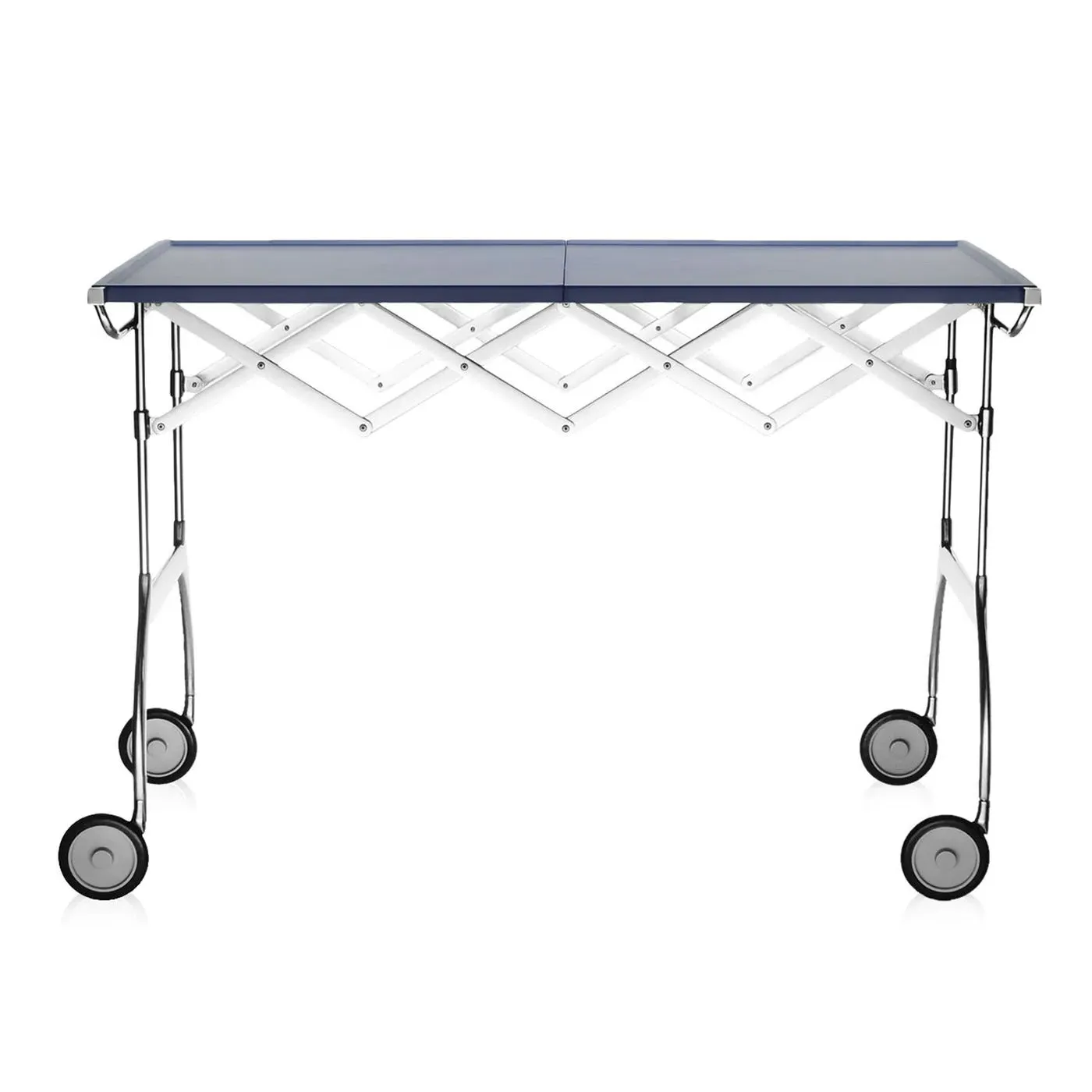 Folding Trolley with Extending Mechanism - Purple
