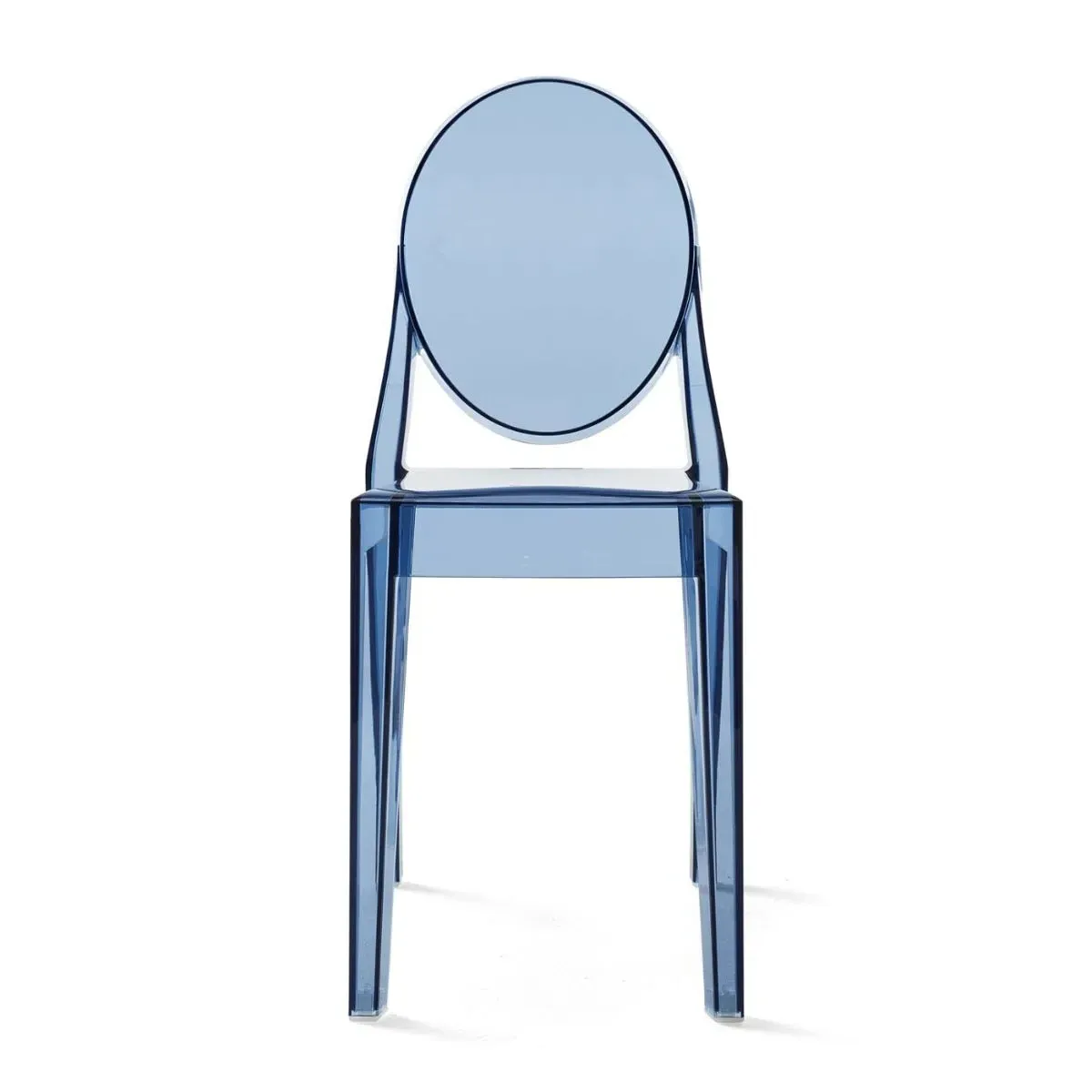 Ghost Chair Stackable - Blue, Polycarbonate image