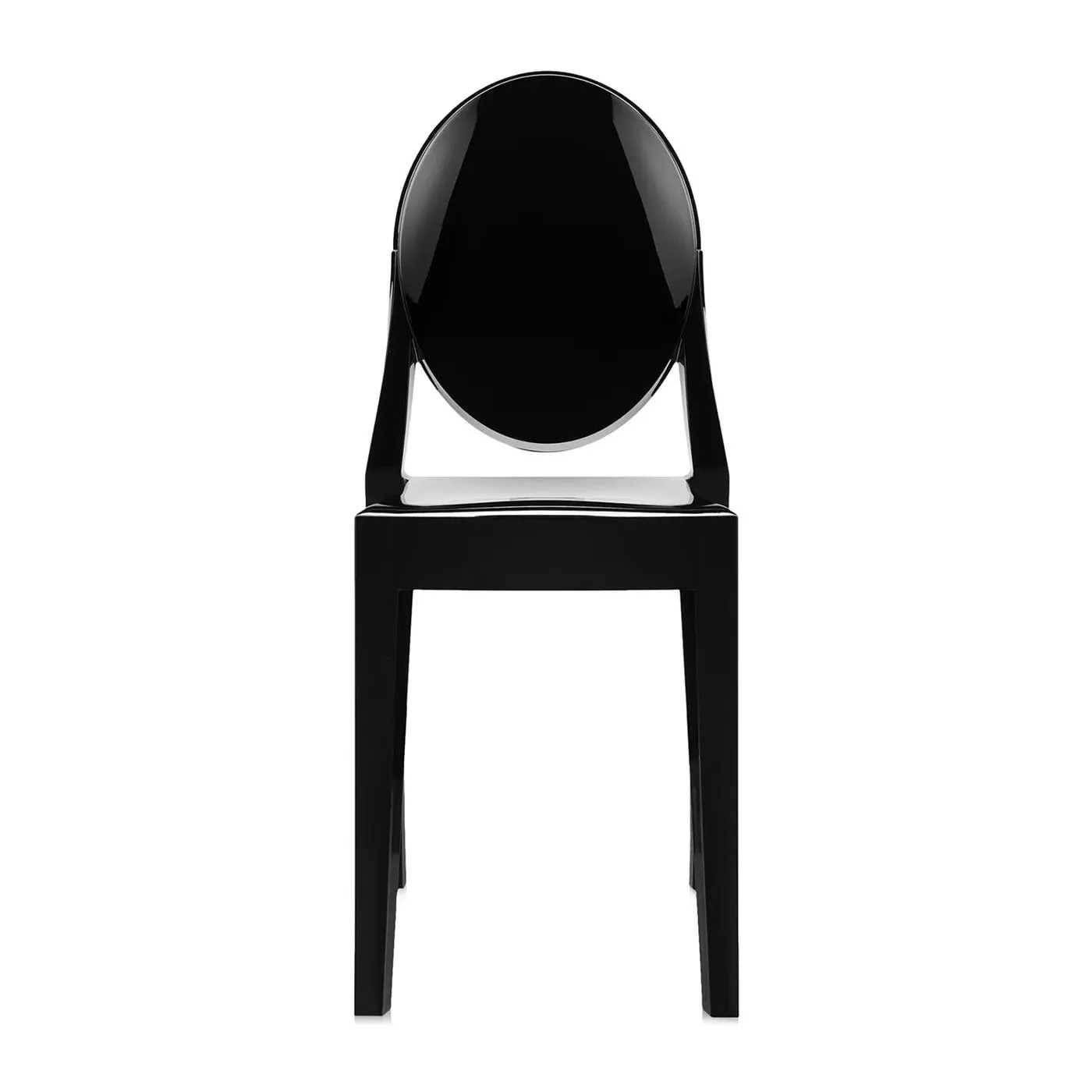 Ghost Dining Chair - Black, Polycarbonate image