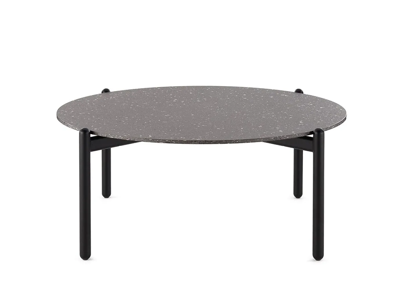 Large Coffee Table - Black, Terrazzo image
