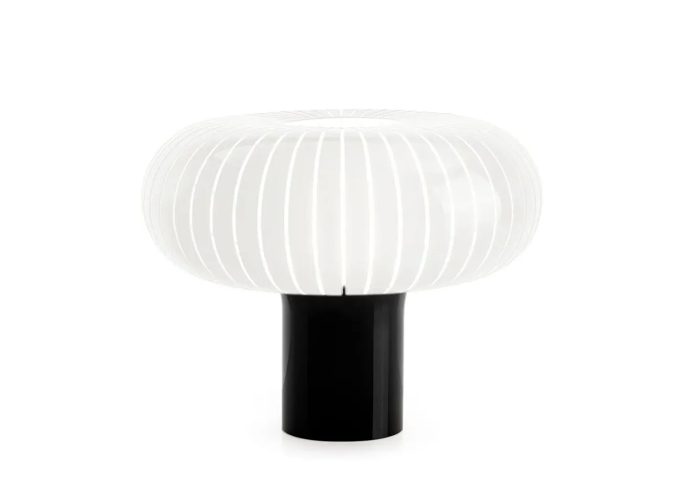 Large Table Lamp - Black & White