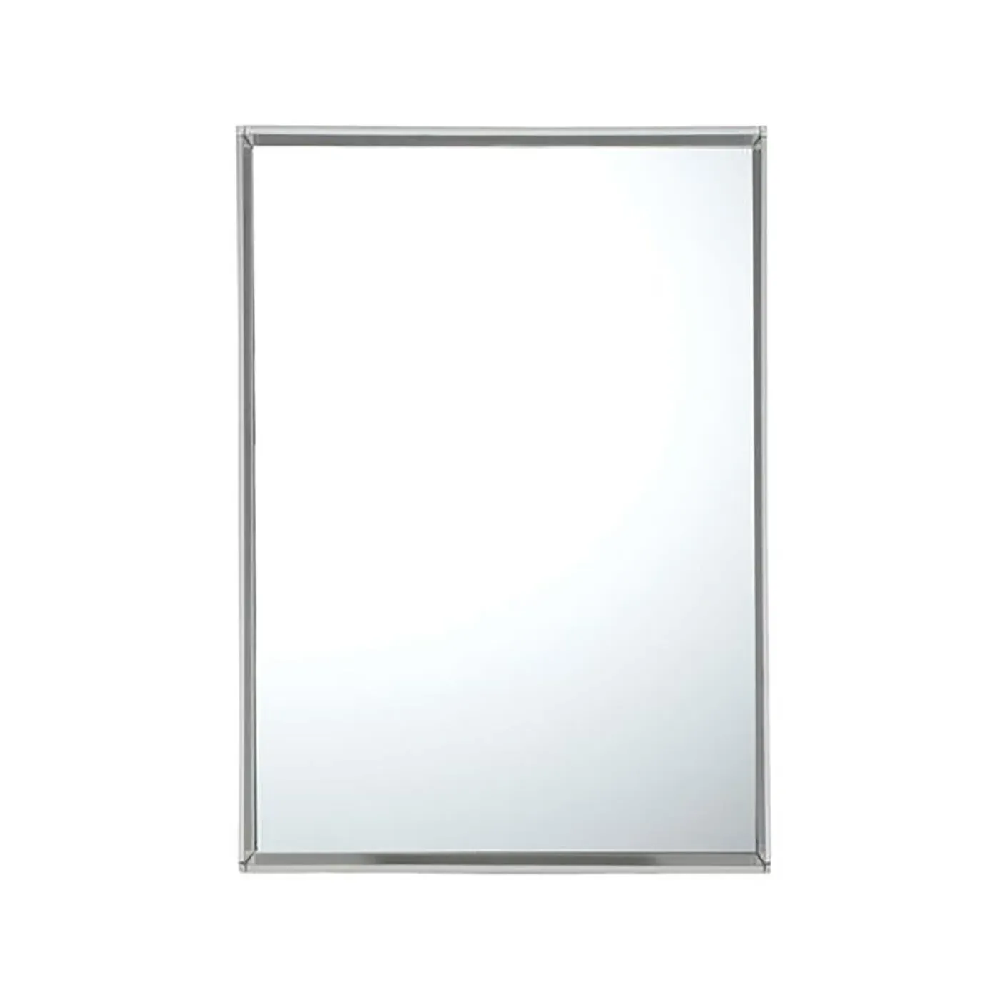 Large Wall Mirror with Frame - Crystal, Polycarbonate