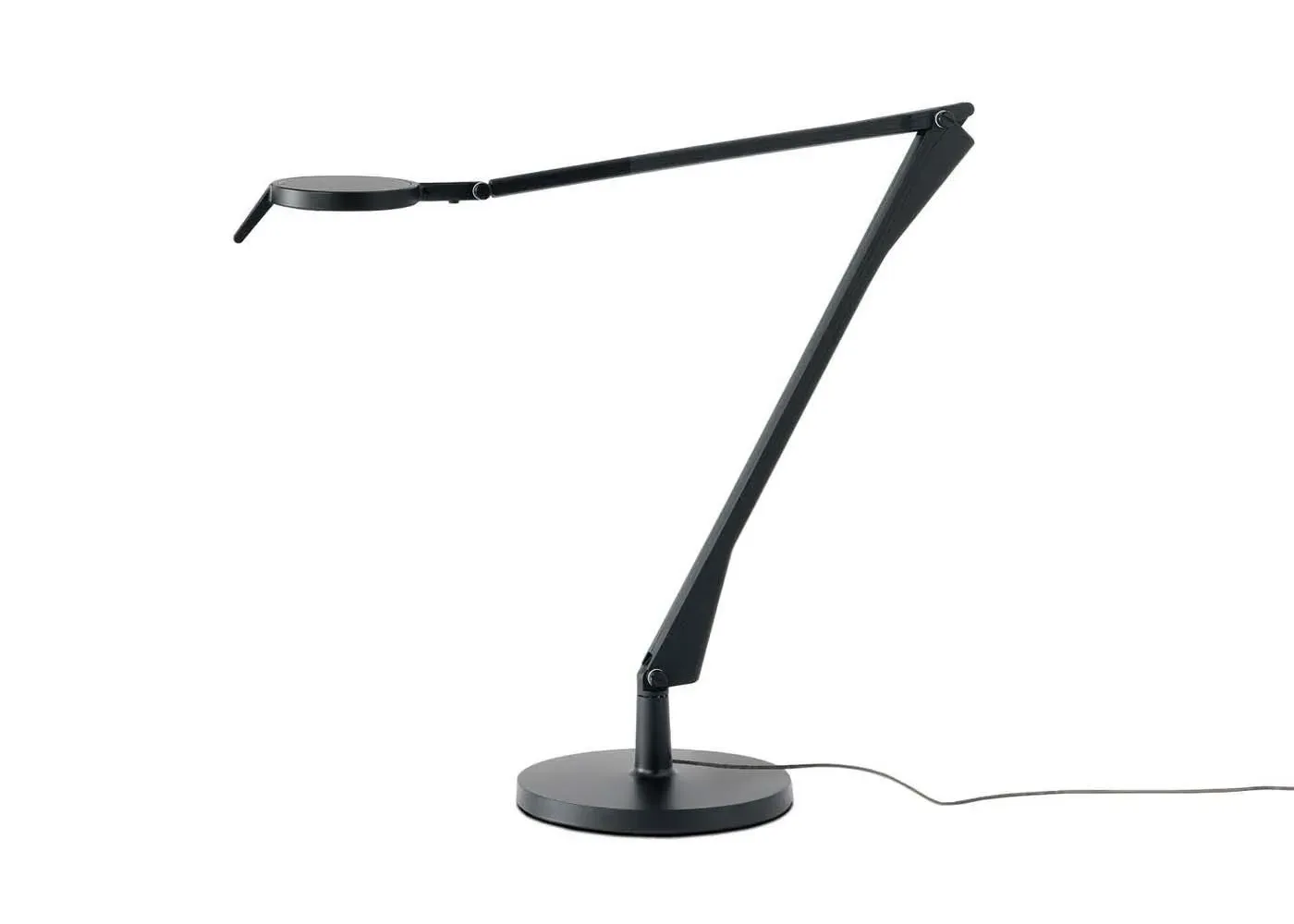 LED Desk Lamp with Touch Control - Matt Black