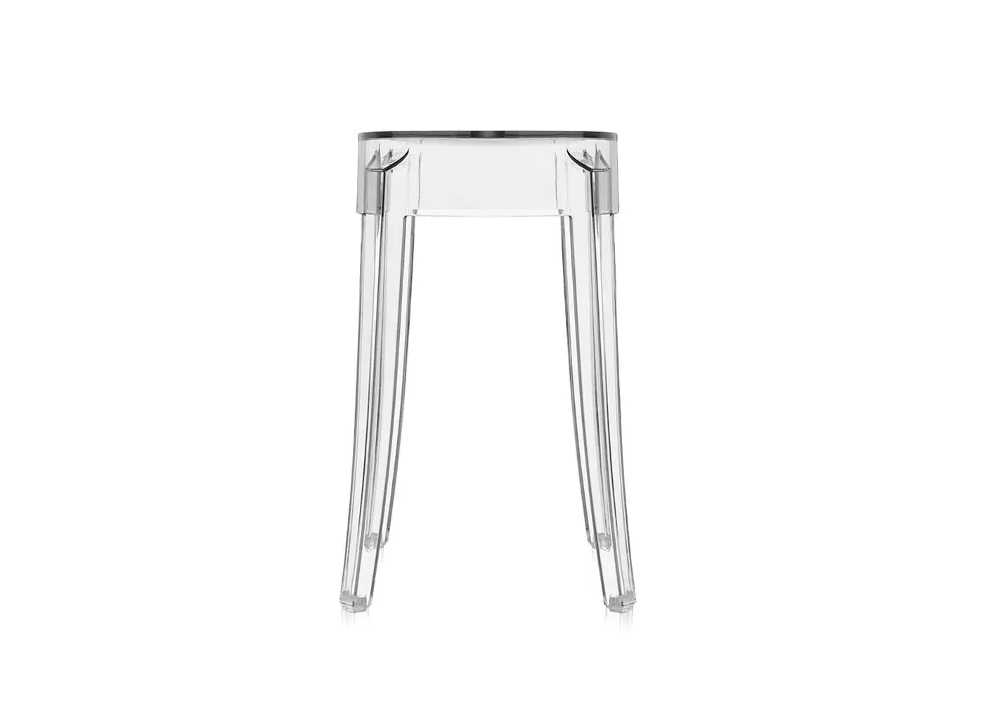 Low Stool Ghost Design - Clear, Polycarbonate image