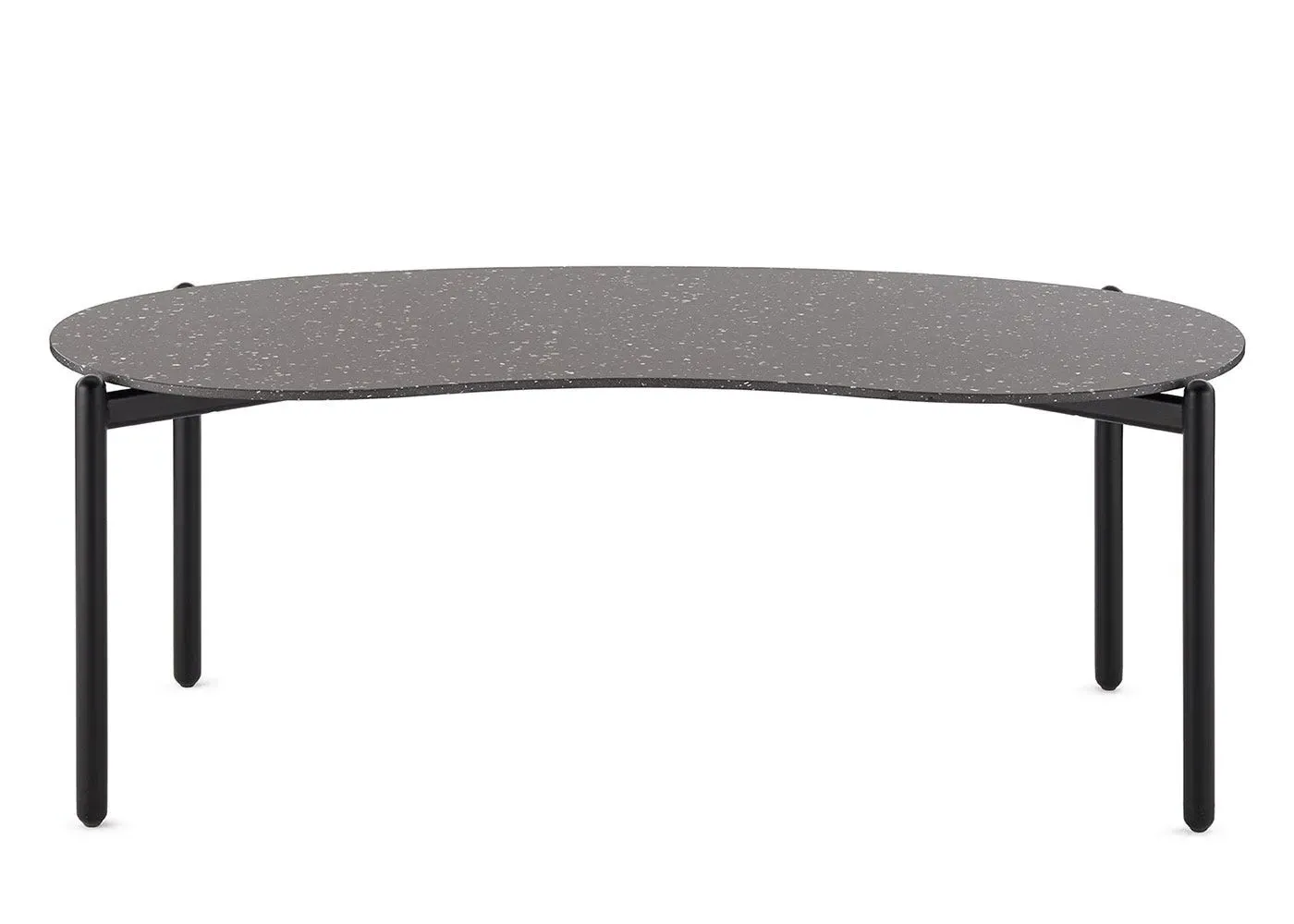 Medium Coffee Table - Black, Terrazzo image