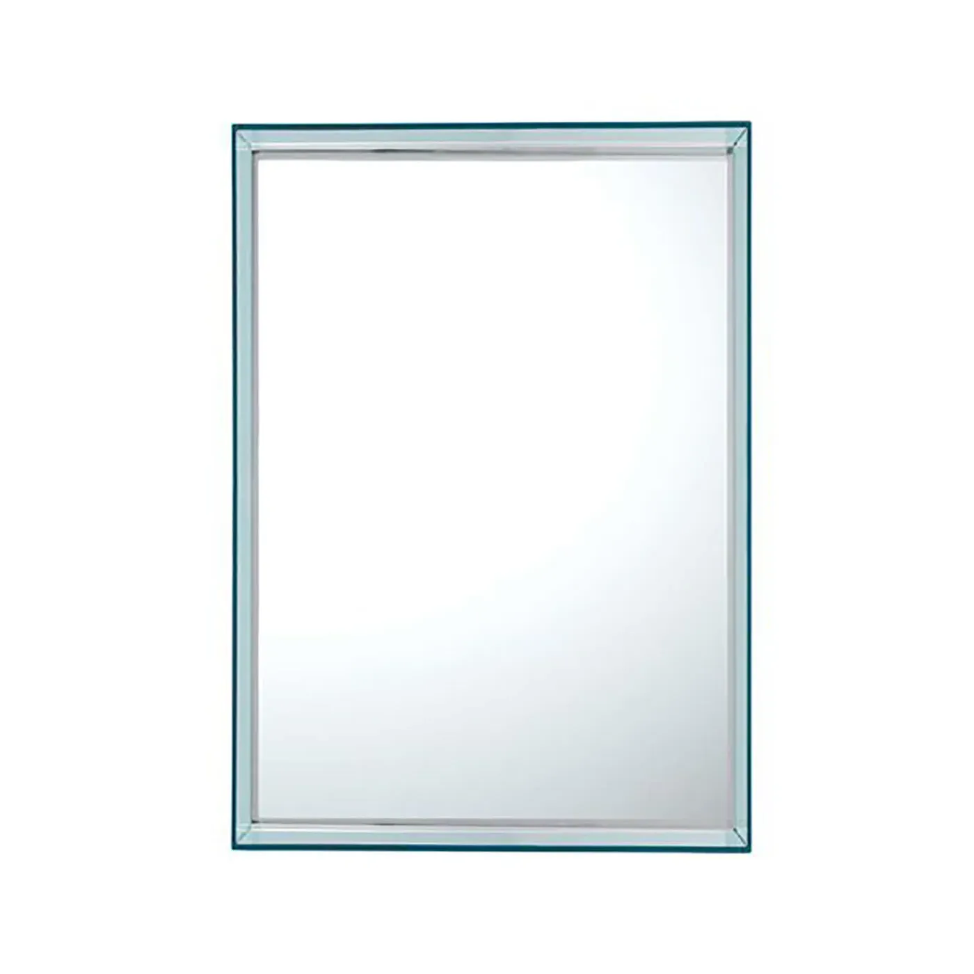 Medium Wall Mirror with Frame - Azure, Polycarbonate image