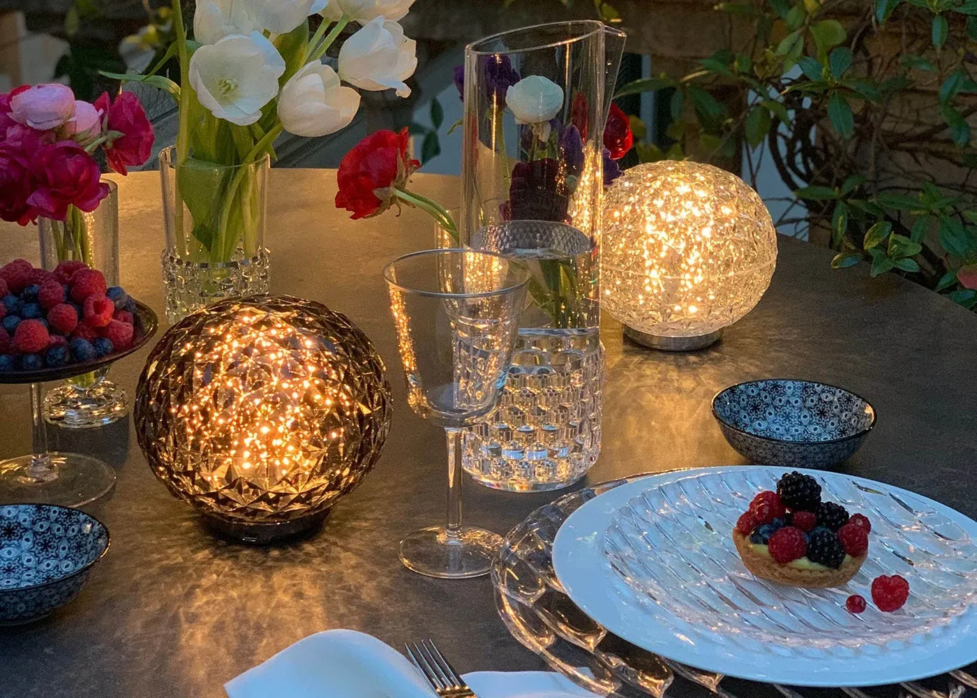 Mini LED Portable Table Lamp - Smoke