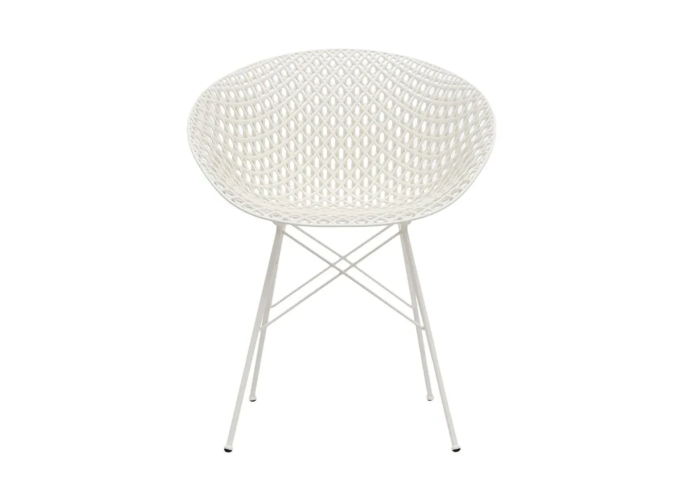 Outdoor Chair with Frame - White image