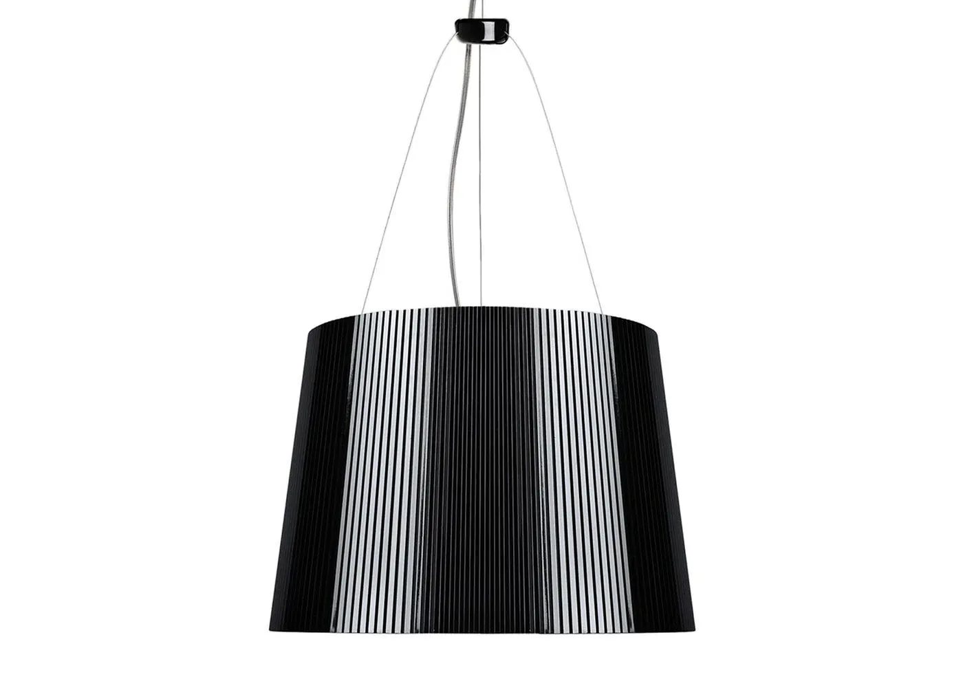 Pendant Light with Dual Bulb - Black