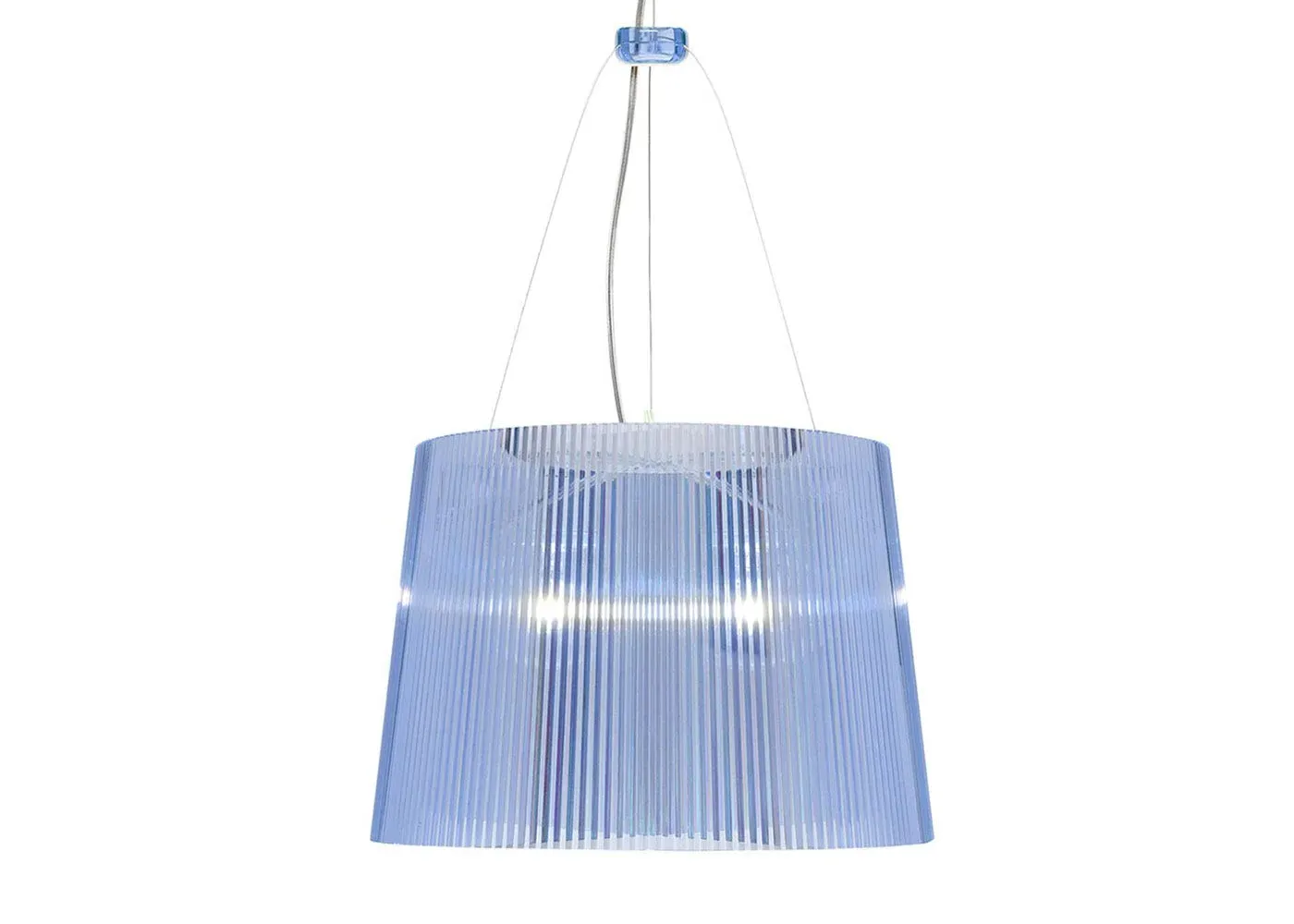 Pendant Light with Dual Bulb - Blue image