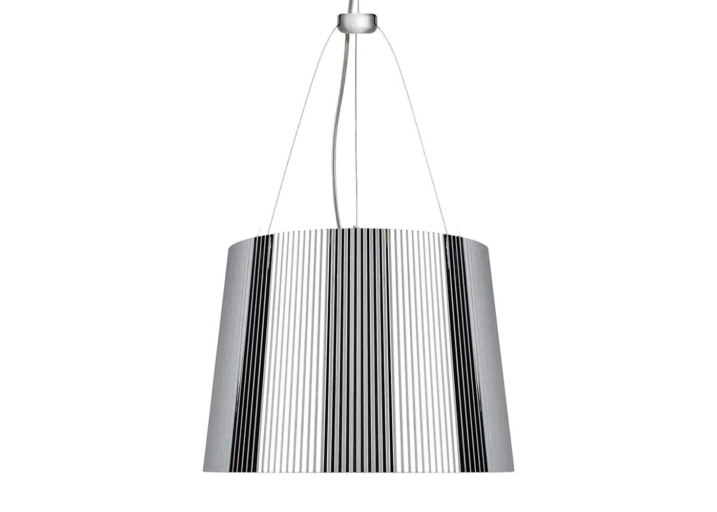 Pendant Light with Dual Bulb - Chrome