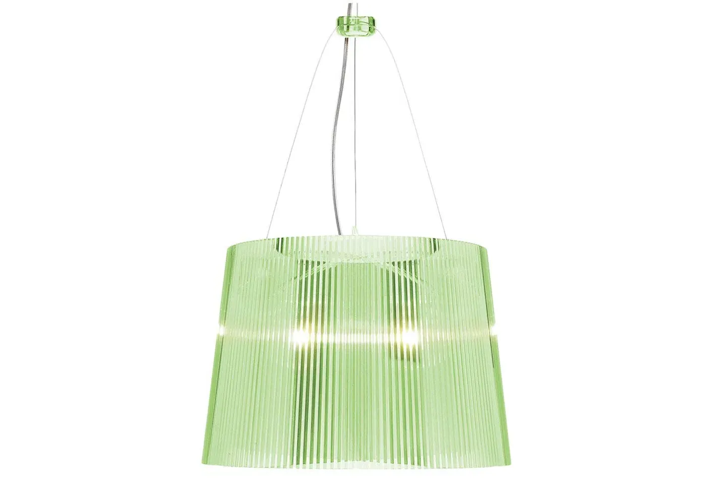 Pendant Light with Dual Bulb - Green
