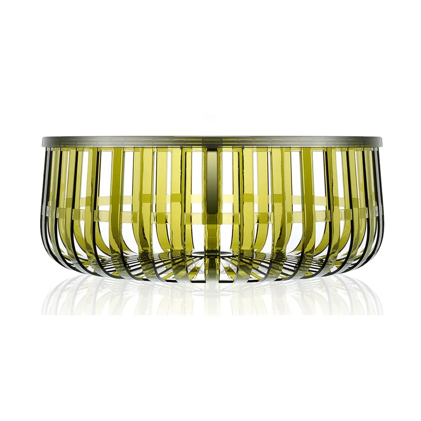 Round Storage Table - Green, Polycarbonate image