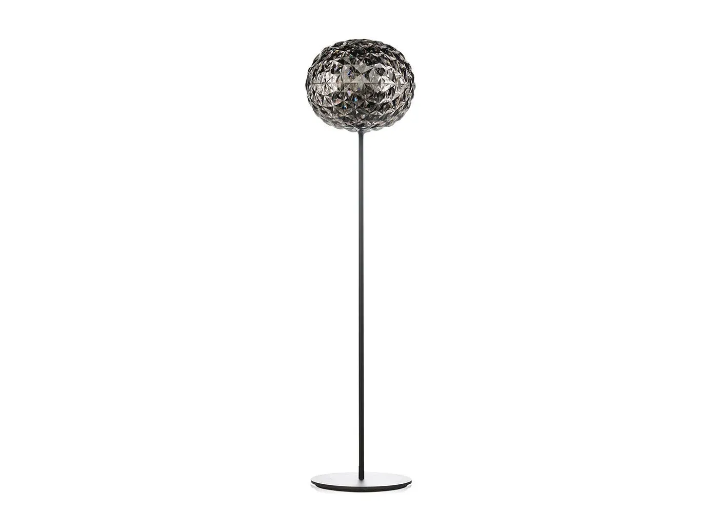 Short LED Floor Lamp - Smoke image