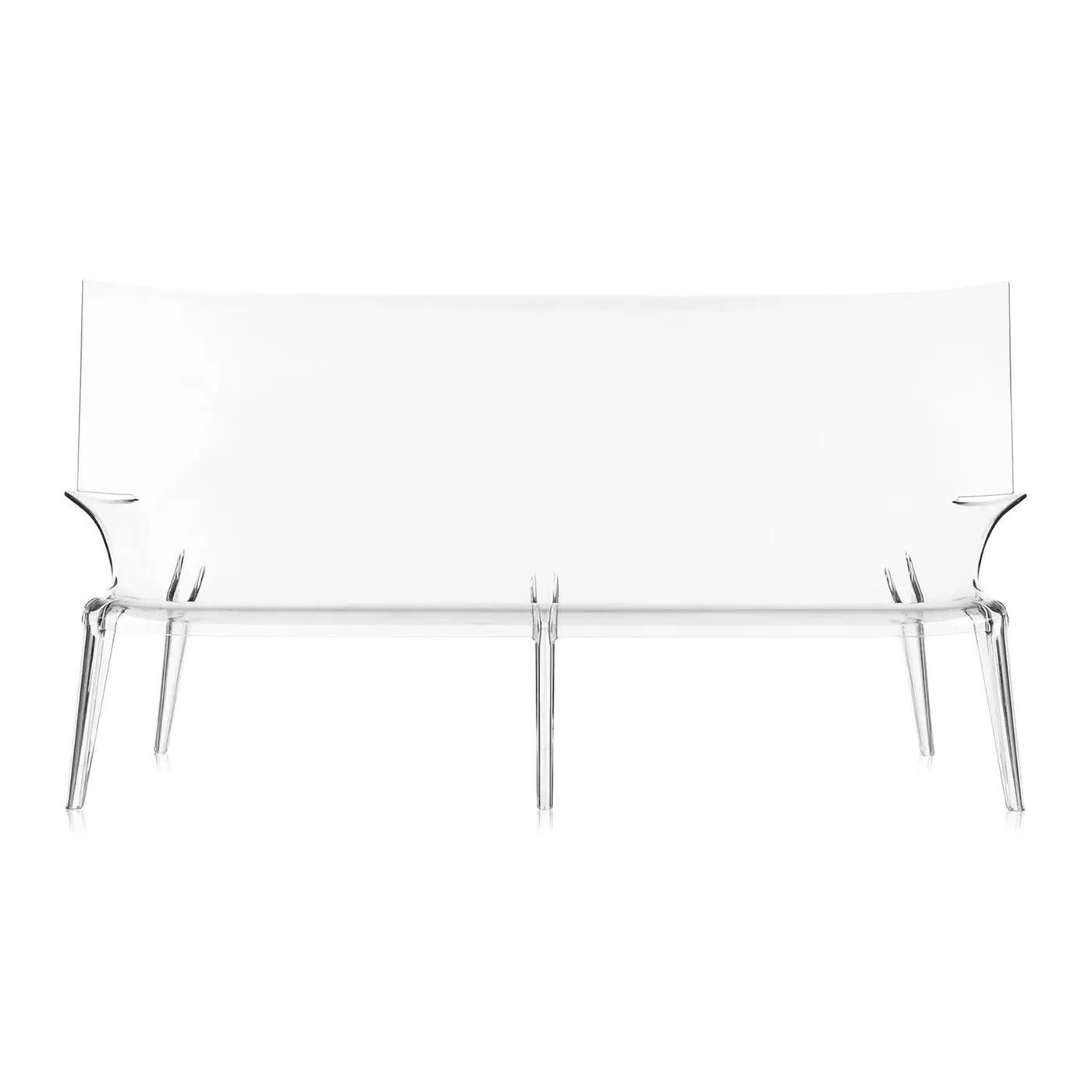 Single Seat Sofa Wing-Back Style - Clear Crystal image