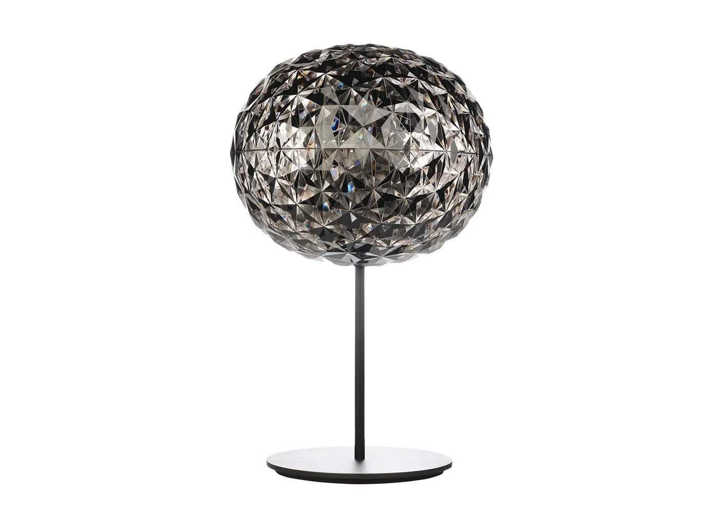 Tall LED Table Lamp - Smoke