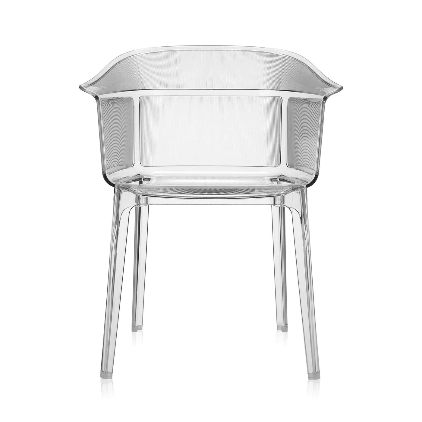 Tub Style Dining Chair - Crystal, Polycarbonate image