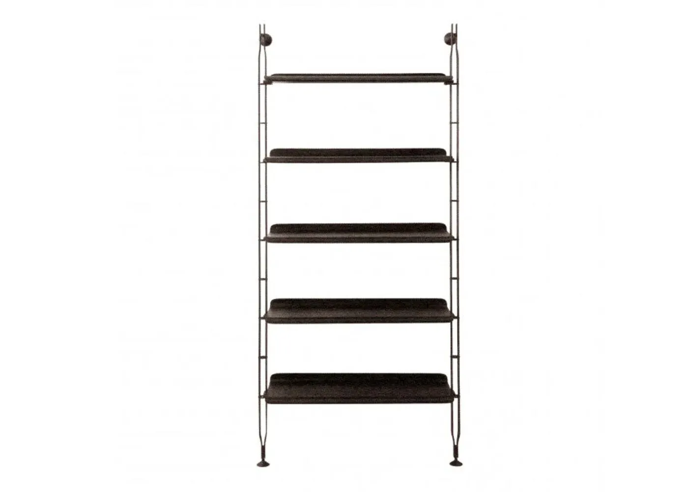 Wood Bookshelf - Dark Wood