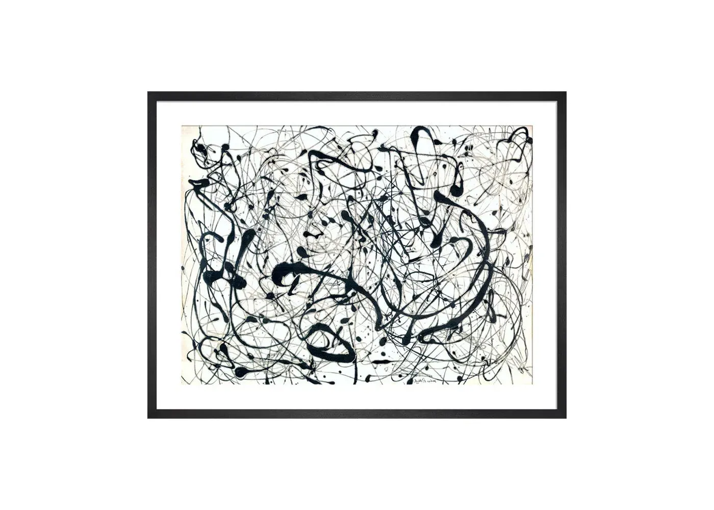 Abstract Wall Art Print - Multi, Paper image