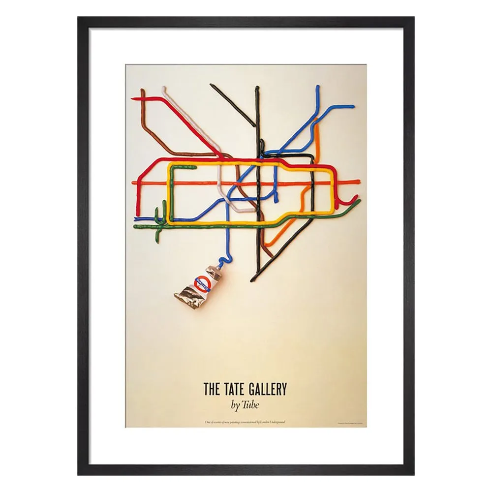 Framed Print Tate Gallery by Tube - Multi image