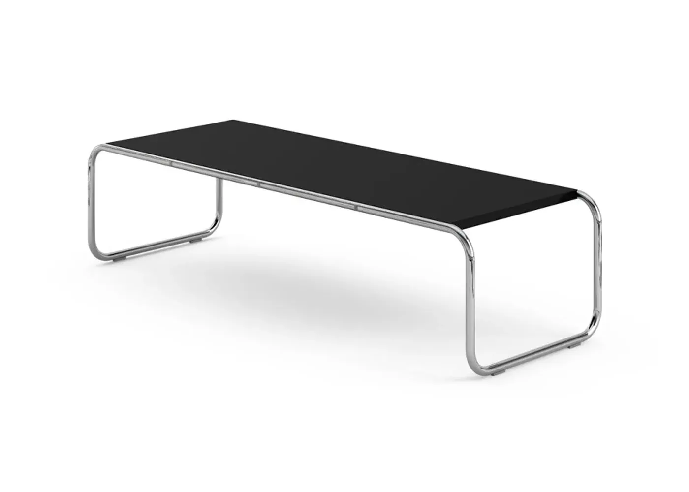 Rectangular Low Table - Black, Laminate