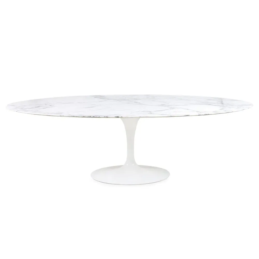 Round Dining Table with Pedestal Base - Green