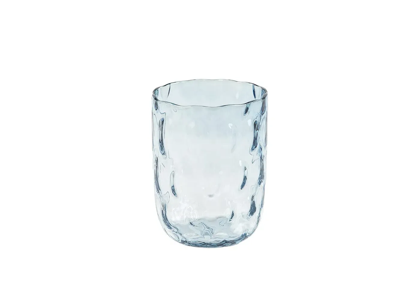 Summer Tumbler Big Drops - Blue Smoke, Glass