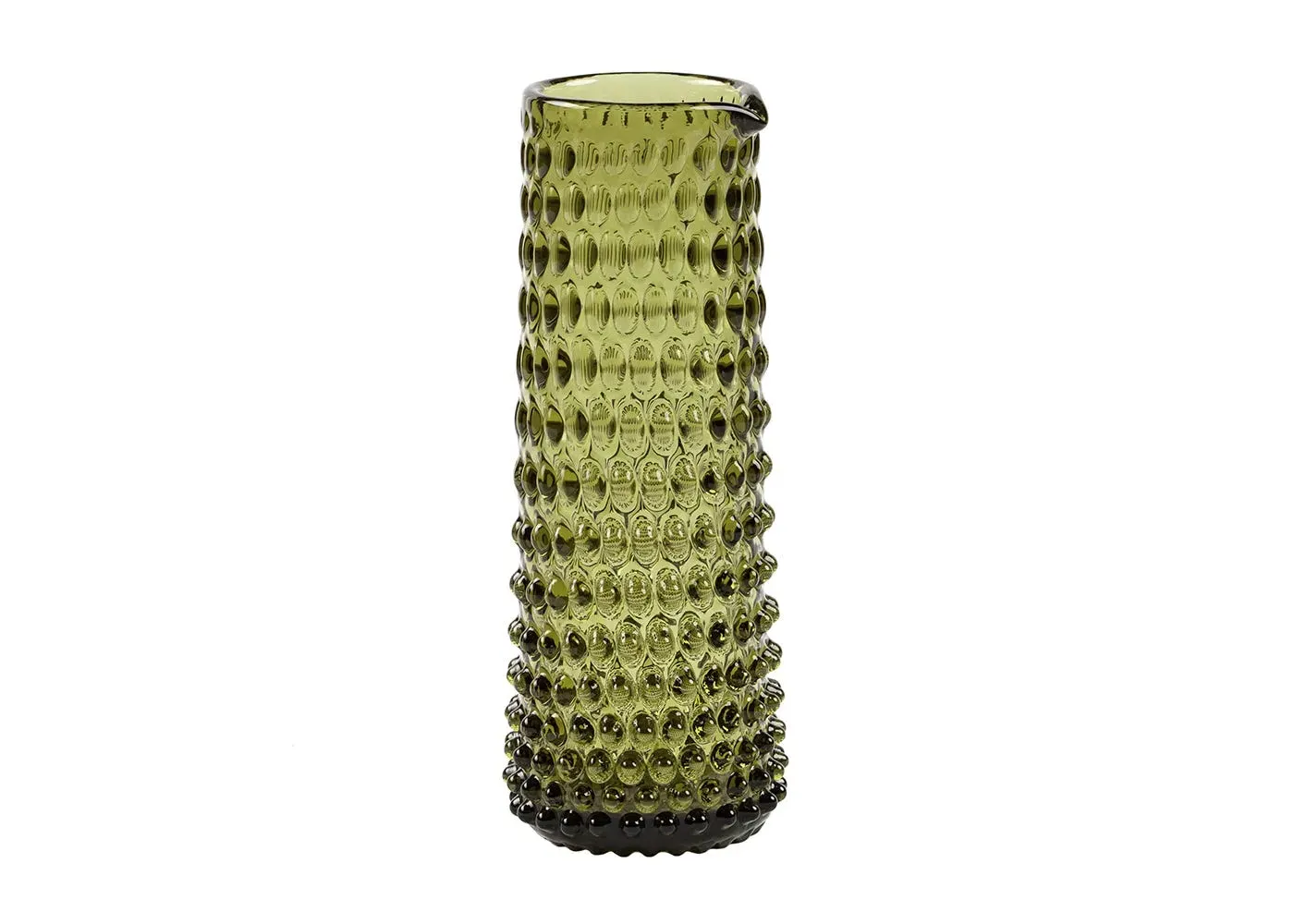 Water Carafe - Green, Glass