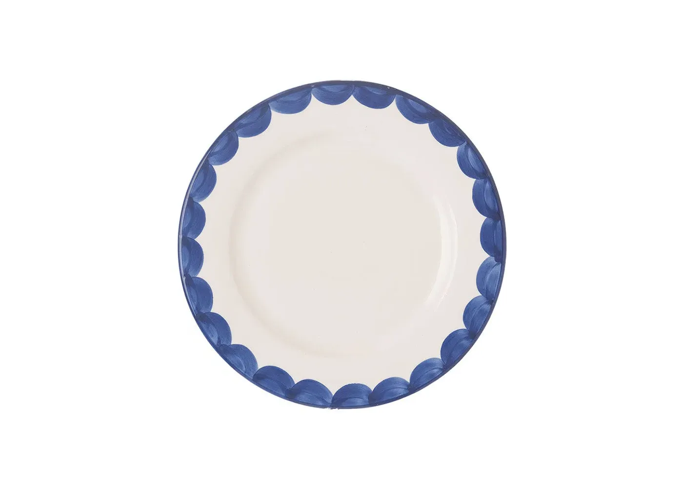 Scallop Side Plate - Blue image
