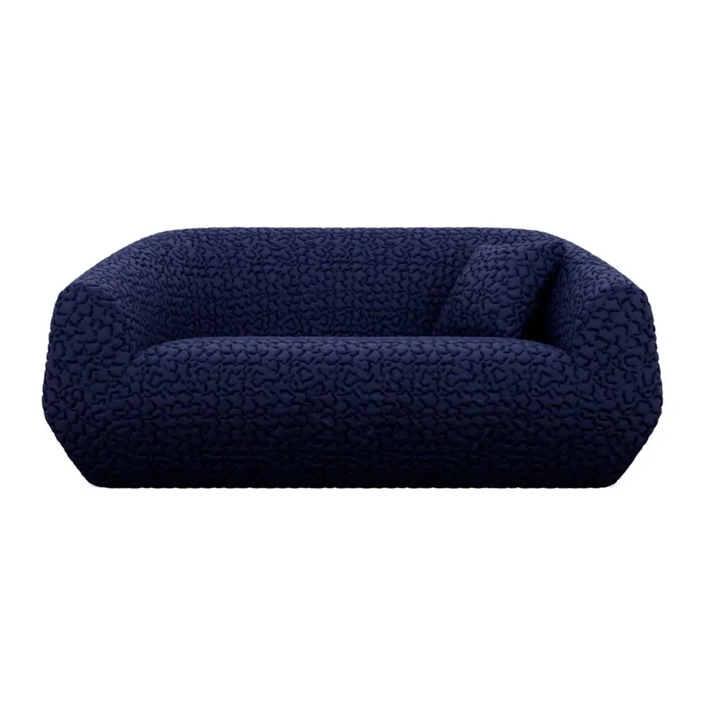 2-Seater Sofa with Clean Lines - Blue, Foam image