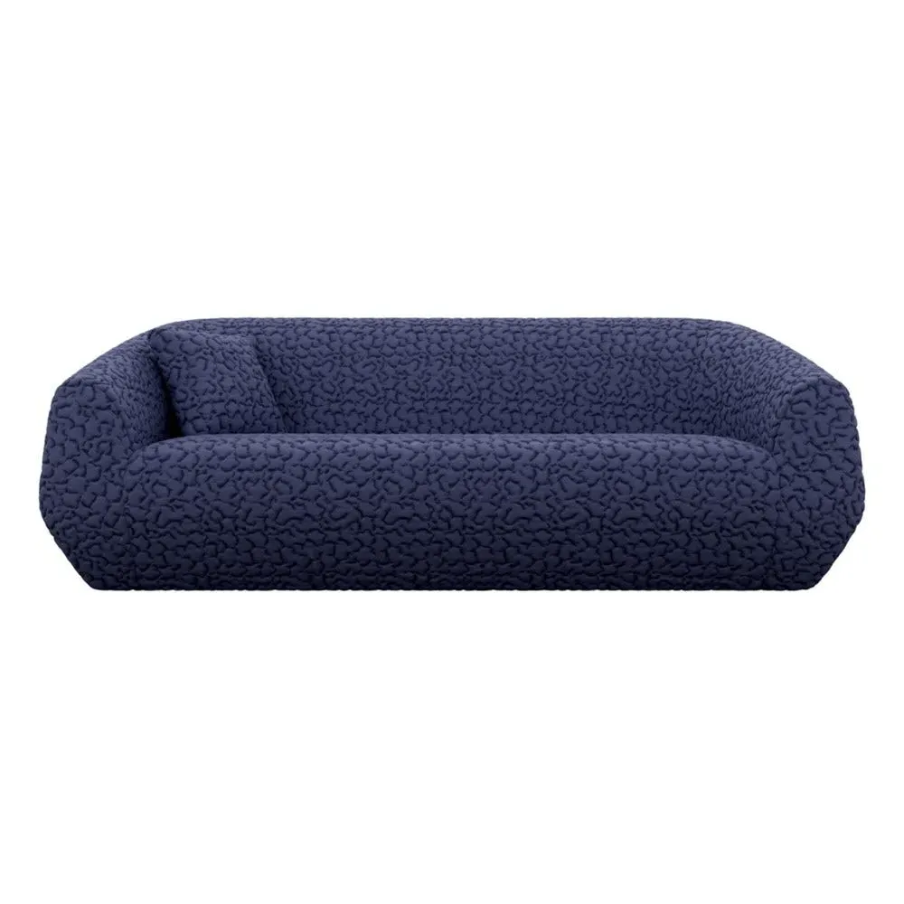 3-Seater Sofa with Foam Construction - Blue