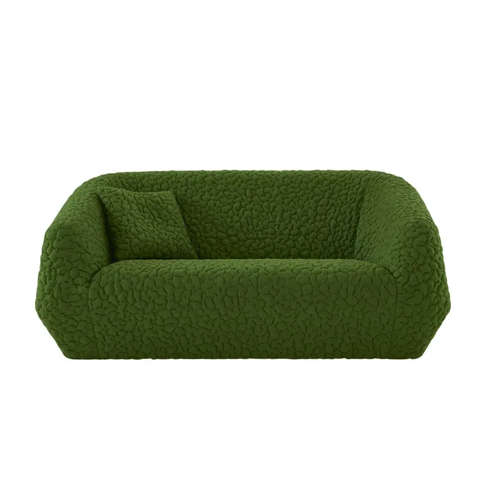 3-Seater Sofa with Foam Construction - Green
