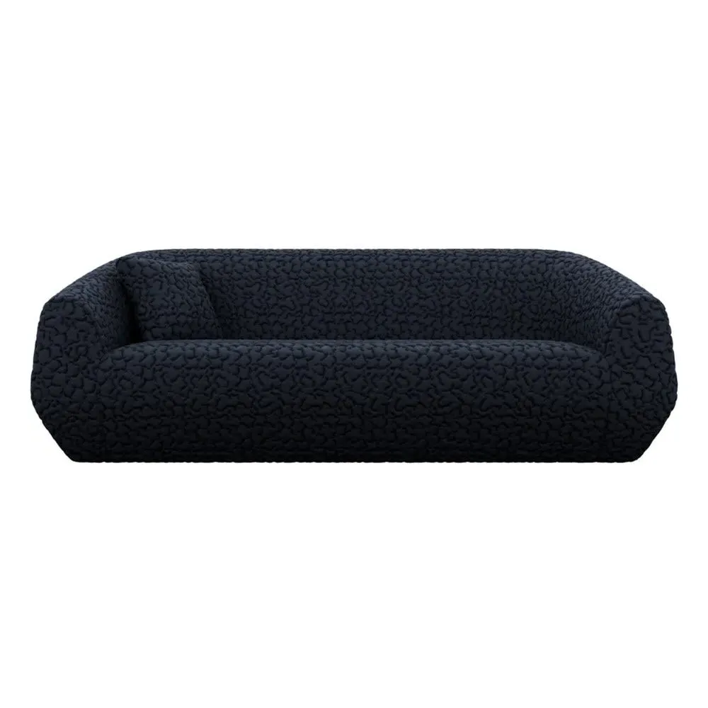 3-Seater Sofa with Foam Construction - Grey