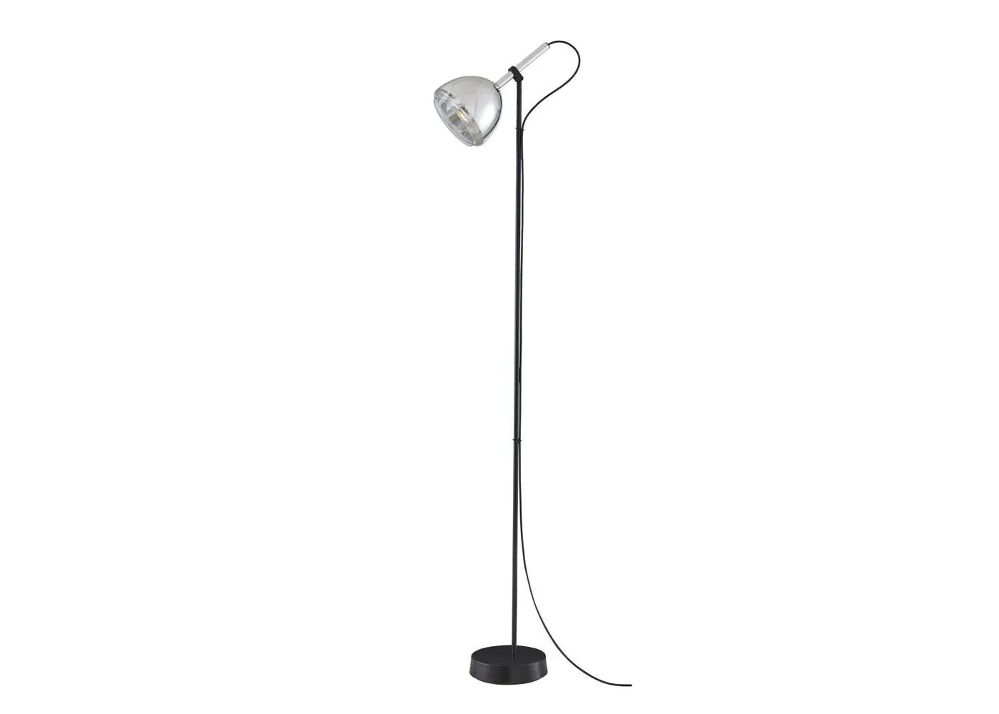 Bell Floor Lamp - Chrome, Metal image