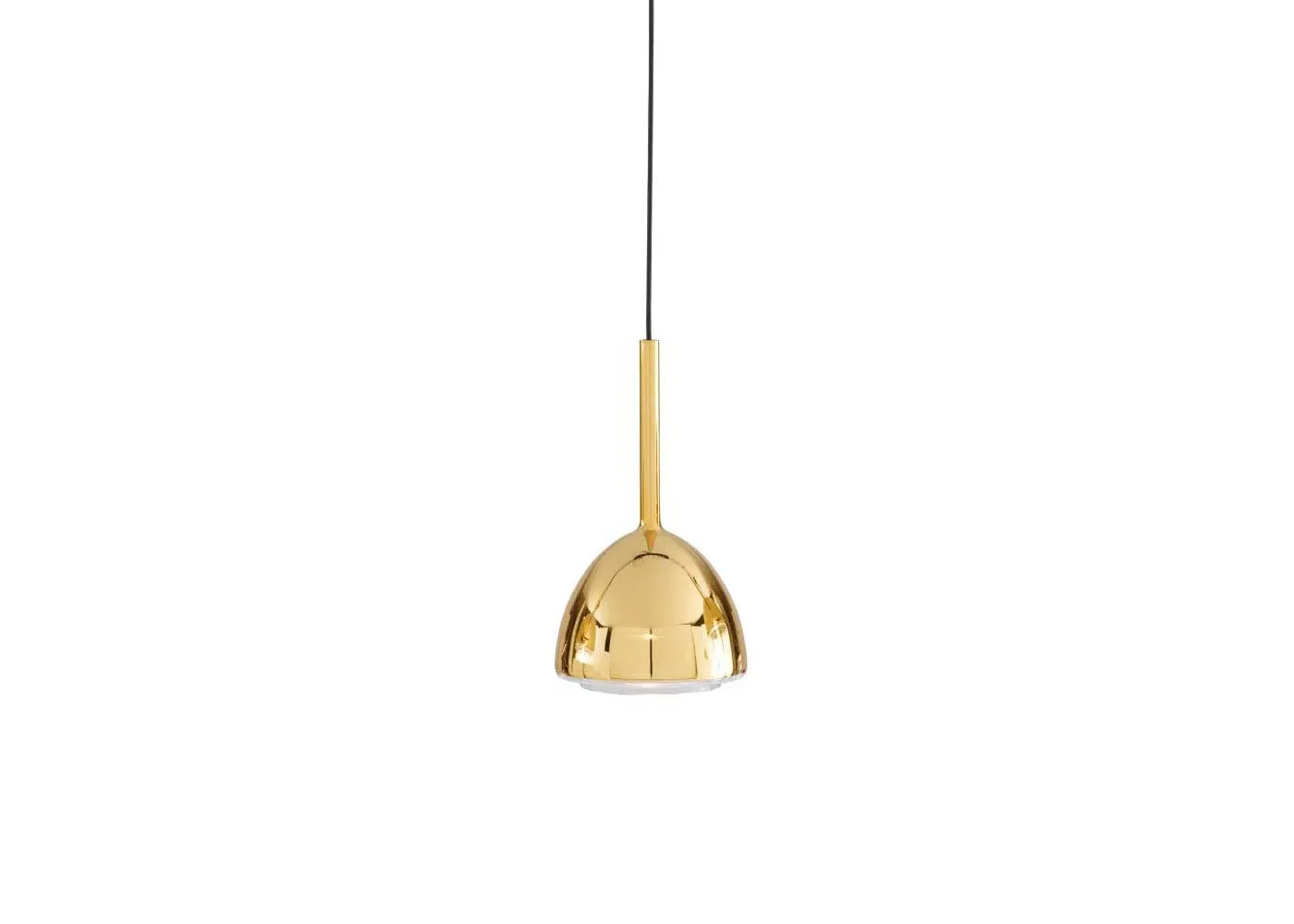 Bell Suspended Ceiling Light - Brass image
