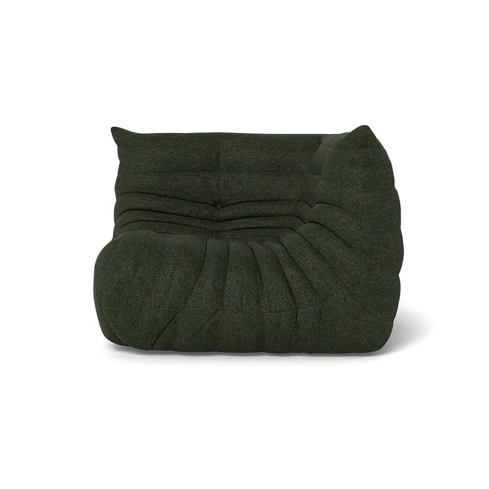 Corner Seat with Quilted Design - Green, Capa image