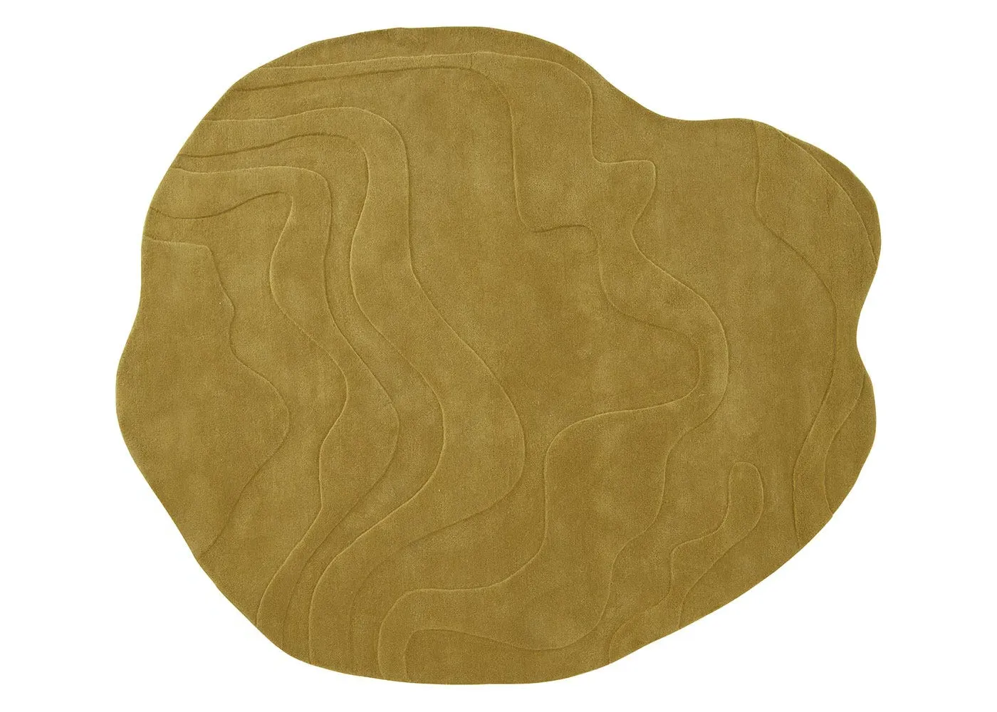 Large Area Rug - Mustard image
