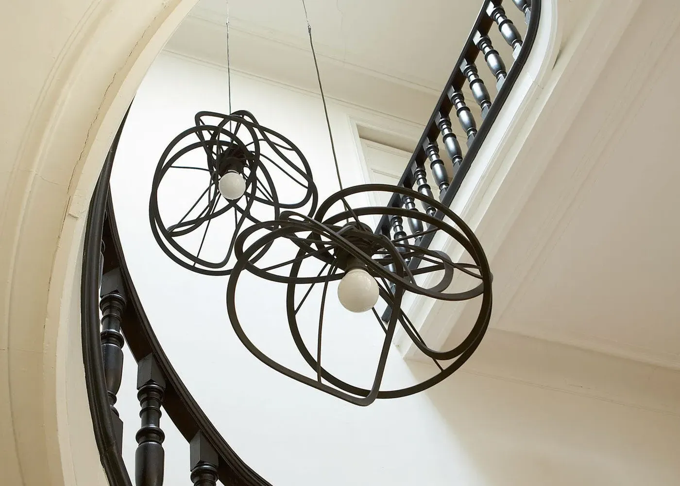Large Pendant Light - Black