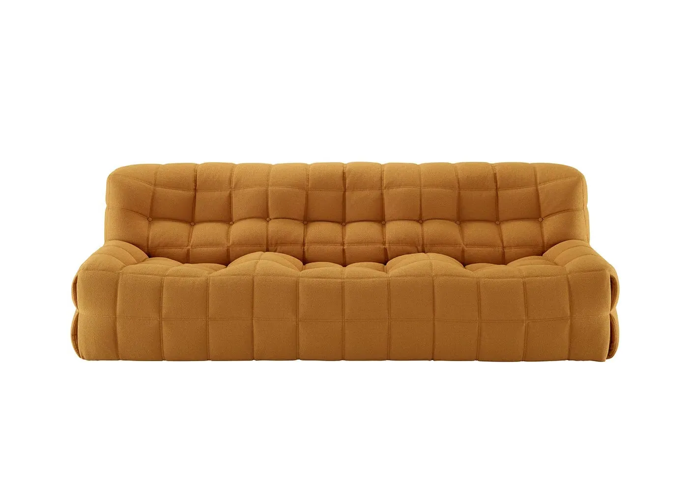 Large Settee - Tan, Fabric